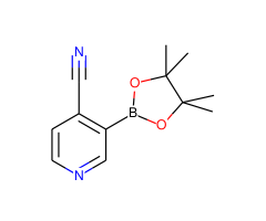 4-Cyanopyridine-3-boronic acid pinacol ester, 96%|260875|878194-91-3
