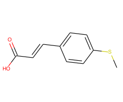 3-(4-(Methylthio)phenyl)acrylic acid|CS-0505024|102016-58-0