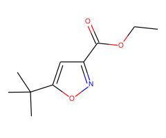 Ethyl 5-(tert-butyl)isoxazole-3-carboxylate|CS-W006590|91252-54-9