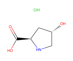 trans-4-Hydroxy-D-proline hydrochloride, 97%|261849|142347-81-7