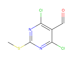 4,6-Dichloro-2-(methylthio)pyrimidine-5-carbaldehyde|CS-W002507|33097-11-9