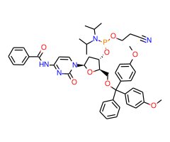 N<sup>4</sup>-Benzoyl-2'-deoxy-5'-O-DMT-cytidine 3'-CE phosphoramidite, 99%, R and S mixture|263356|102212-98-6