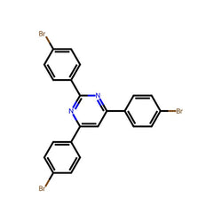 2,4,6-Tris(4-bromophenyl)pyrimidine, 98%|9448619|399507-79-0