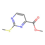 Methyl 2-(methylthio)pyrimidine-4-carboxylate|CS-0454520|64224-67-5