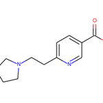 6-(2-(Pyrrolidin-1-yl)ethyl)nicotinic acid|CS-0106070|387350-41-6