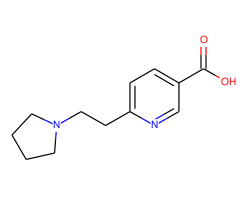 6-(2-(Pyrrolidin-1-yl)ethyl)nicotinic acid|CS-0106070|387350-41-6