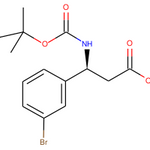 (S)-3-(3-Bromophenyl)-3-((tert-butoxycarbonyl)amino)propanoic acid|CS-0154512|500770-76-3