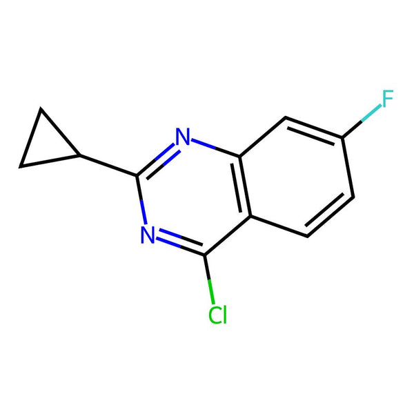 4-Chloro-2-cyclopropyl-7-fluoroquinazoline|CS-0160861|1699190-56-1