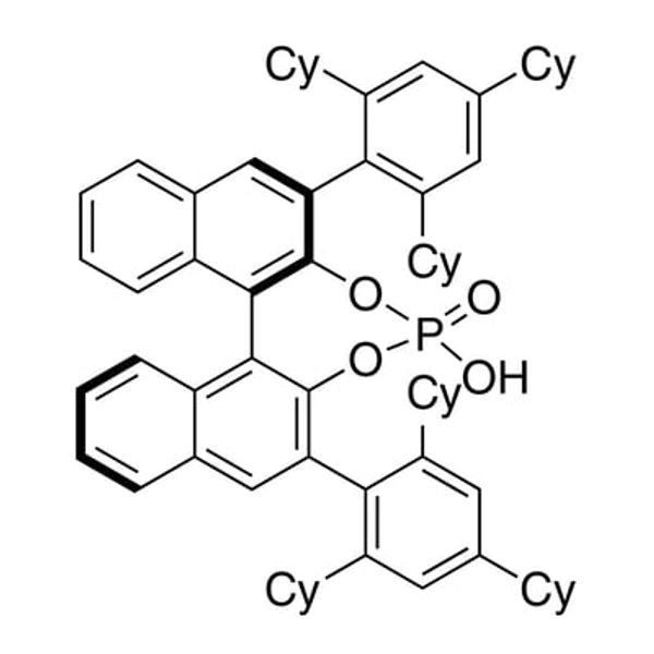 (11bR)-4-Hydroxy-2,6-bis(2,4,6-tricyclohexylphenyl)-4-oxide-dinaphtho[2,1-d:1',2'-f][1,3,2]dioxaphosphepin, 95%, (99% ee)|15-0587|1359764-39-8
