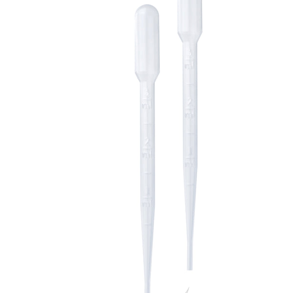 Transfer pipets, 3 ml, 160 mm, PE, capacity 7.5 ml, unsterile, 500 pcs/pack|989082