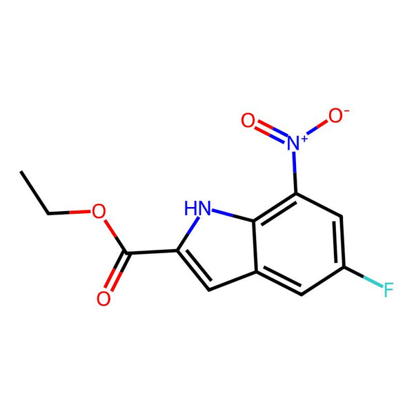 Ethyl 5-fluoro-7-nitro-1H-indole-2-carboxylate|CS-0163077|913287-12-4