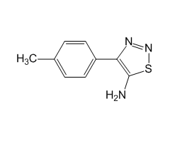 4-(4-Methoxyphenyl)-1,2,3-thiadiazol-5-amine, 97%|174632|115842-95-0