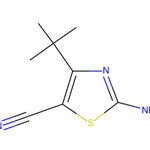 2-Amino-4-(tert-butyl)thiazole-5-carbonitrile|CS-0360198|303994-99-2
