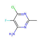 6-Chloro-5-fluoro-2-methylpyrimidin-4-amine|CS-0045859|943006-45-9