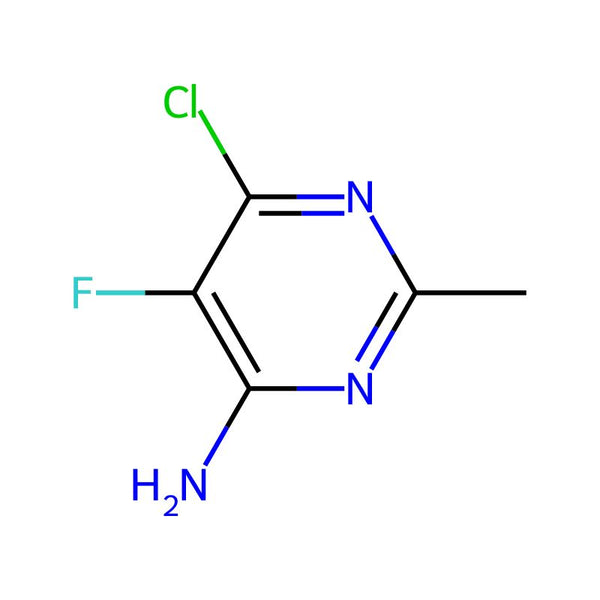 6-Chloro-5-fluoro-2-methylpyrimidin-4-amine|CS-0045859|943006-45-9