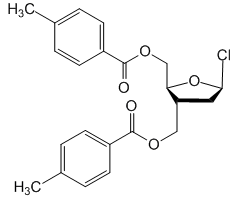 (2R,3S,5R)-5-Chloro-2-(((4-methylbenzoyl)oxy)methyl)tetrahydrofuran-3-yl 4-methylbenzoate|CS-W008643|4330-21-6