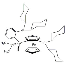 (R)-(+)-[(R)-2-Dicyclohexylphosphinoferrocenyl](N,N-dimethylamino)(2-dicyclohexylphosphinophenyl)methane, min. 97%|26-0956|1156547-61-3
