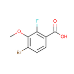 4-Bromo-2-fluoro-3-methoxybenzoic acid|CS-0150533|194804-92-7