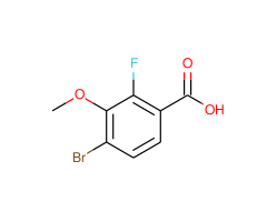4-Bromo-2-fluoro-3-methoxybenzoic acid|CS-0150533|194804-92-7
