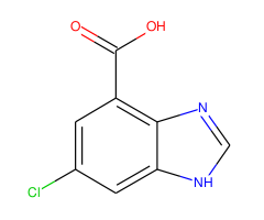 6-Chloro-1H-benzo[d]imidazole-4-carboxylic acid|CS-0157652|180569-27-1