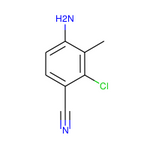 2-Chloro-3-methyl-4-aminobenzonitrile|CS-0007915|573768-09-9