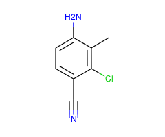 2-Chloro-3-methyl-4-aminobenzonitrile|CS-0007915|573768-09-9