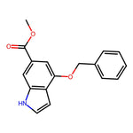 Methyl 4-(benzyloxy)-1H-indole-6-carboxylate|CS-0038299|61545-36-6