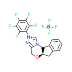 (5aR,10bS)-2-(pentafluorophenyl)-2,5a,6,10b-tetrahydro-4H-indeno[2,1-b][1,2,4]triazolo[4,3-d][1,4]oxazin-11-ium tetrafluoroborate|CS-0086427|872143-57-2