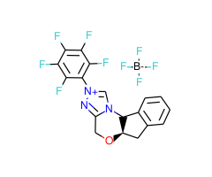 (5aR,10bS)-2-(pentafluorophenyl)-2,5a,6,10b-tetrahydro-4H-indeno[2,1-b][1,2,4]triazolo[4,3-d][1,4]oxazin-11-ium tetrafluoroborate|CS-0086427|872143-57-2