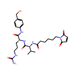N-[6-(2,5-Dioxo-2,5-dihydro-1H-pyrrol-1-yl)hexanoyl]-L-valyl-N5-carbamoyl-N-[4-(hydroxymethyl)phenyl]-L-ornithinamide|CPTD788549|159857-80-4