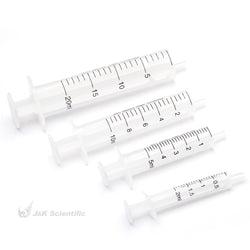 Disposable syringes for laboratory use (without needle), pp, 1 ml, 3-piece, sterile, 100 pcs