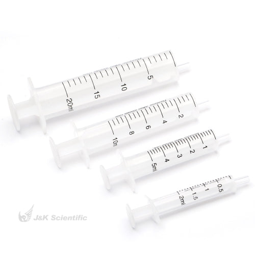 Disposable syringes for laboratory use (without needle), pp, 1 ml, 3-piece, sterile, 100 pcs