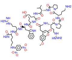 Mca-Arg-Pro-Lys-Pro-Val-Glu-Nva-Trp-Arg-Lys(Dnp)-NH2|CPTD787515|158584-09-9
