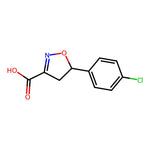 5-(4-Chlorophenyl)-4,5-dihydroisoxazole-3-carboxylic acid|CS-0616013|1018051-43-8