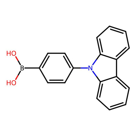 4-(9H-Carbazol-9-yl)phenylboronic acid, 97%, contains varying amounts of anhydride|913940|419536-33-7
