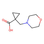 1-(Morpholinomethyl)cyclopropane-1-carboxylic acid|CS-0443468|1257236-69-3