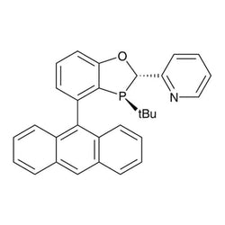 2-((2S,3S)-4-(Anthracen-9-yl)-3-(tert-butyl)-2,3-dihydrobenzo[d][1,3]oxaphosphol-2-yl)pyridine, 97% (>99% ee)|15-6894