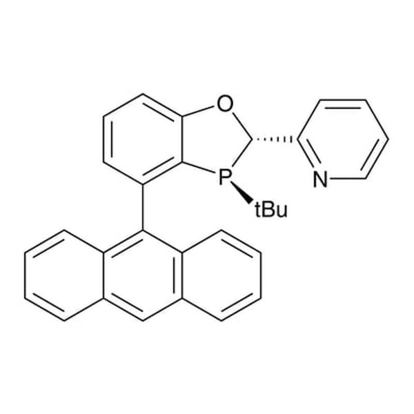 2-((2S,3S)-4-(Anthracen-9-yl)-3-(tert-butyl)-2,3-dihydrobenzo[d][1,3]oxaphosphol-2-yl)pyridine, 97% (>99% ee)|15-6894