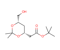 tert-Butyl (4R,6S)-6-(hydroxymethyl)-2,2-dimethyl-1,3-dioxane-4-acetate, 98%|278514|124655-09-0