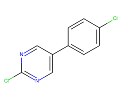 2-Chloro-5- (4-chlorophenyl) pyrimidine, 97%|278547|27956-40-7
