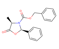 Benzyl (2R,4R)-4-methyl-5-oxo-2-phenyl-1,3-oxazolidine-3-carboxylate|CS-0049901|143564-89-0