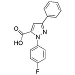 1-(4-Fluorophenyl)-3-phenyl-1H-pyrazole-5-carboxylic acid|25163|618101-93-2
