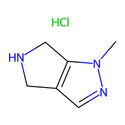 1-Methyl-1,4,5,6-tetrahydropyrrolo[3,4-c]pyrazole hydrochloride|CS-W003826|1187830-68-7