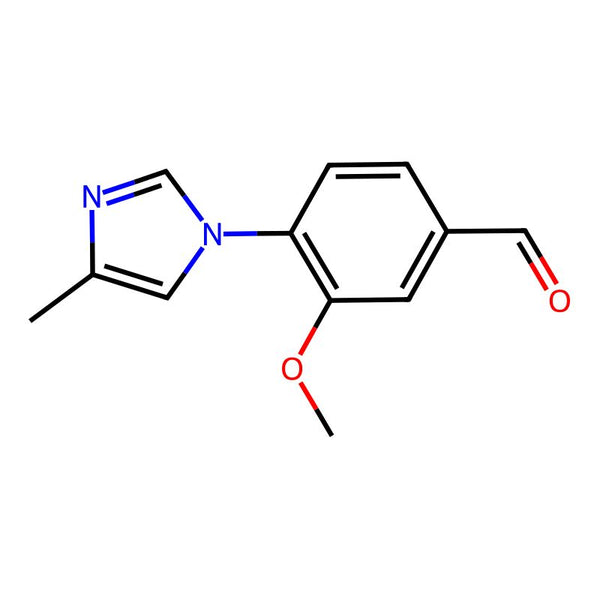 3-Methoxy-4-(4-methyl-1H-imidazol-1-yl)benzaldehyde|CS-B0534|870837-18-6