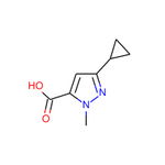 3-Cyclopropyl-1-methyl-1H-pyrazole-5-carboxylic acid|CS-0144058|957500-07-1