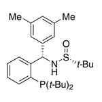 [S(R)]-N-[(S)-3,5-Dimethylphenyl)[2-(di-tert-butylphosphino)phenyl]methyl]-2-methyl-2-propanesulfinamide, 95%|15-0201