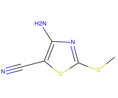 4-Amino-2-(methylthio)thiazole-5-carbonitrile|CS-0085288|39736-28-2