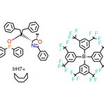 ((4S,5S)-(-)-O-[1-Benzyl-1-(5-methyl-2-phenyl-4,5-dihydrooxazol-4-yl)-2-phenylethyl]-diphenylphosphinite)(1,5-COD)iridium(I) tetrakis(3,5-bis(trifluoromethyl)phenylborate, min. 97% (S,S)-[COD]Ir[Ph2PT