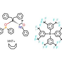((4S,5S)-(-)-O-[1-Benzyl-1-(5-methyl-2-phenyl-4,5-dihydrooxazol-4-yl)-2-phenylethyl]-diphenylphosphinite)(1,5-COD)iridium(I) tetrakis(3,5-bis(trifluoromethyl)phenylborate, min. 97% (S,S)-[COD]Ir[Ph2PT