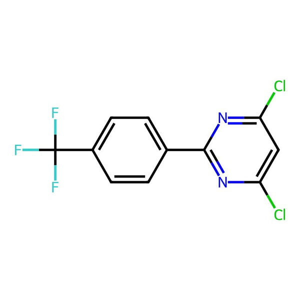 4,6-Dichloro-2-(4-(trifluoromethyl)phenyl)pyrimidine, 95%|09-0093|180607-14-1